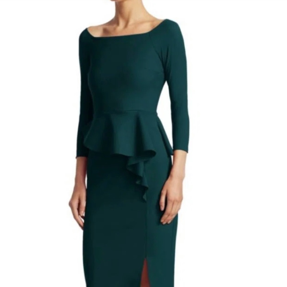 Chiara Boni La Petite Robe Peplum Sheath Dress